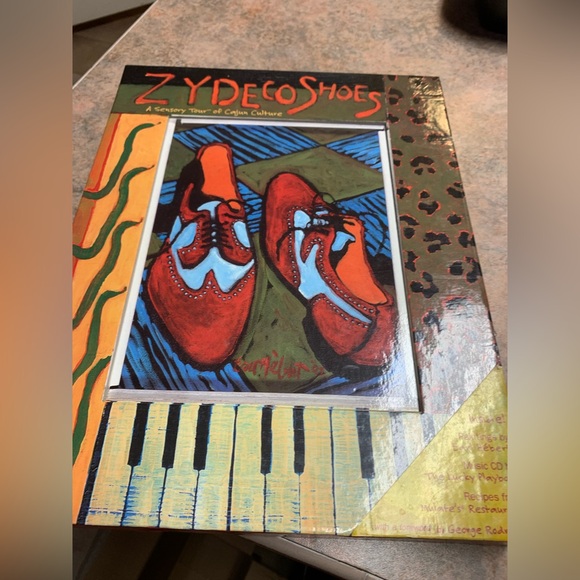 Zydeco Shoes: A Sensory Tour of Cajun Culture (Cookbook, Music, Stories, Art) - Picture 1 of 16